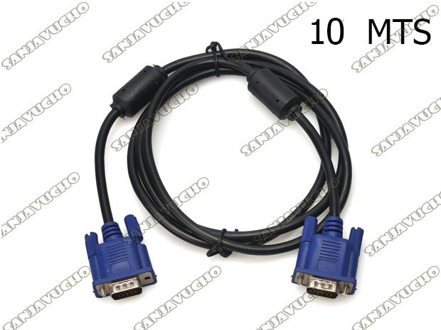 &+ CABLE VGA A VGA 10 MTS